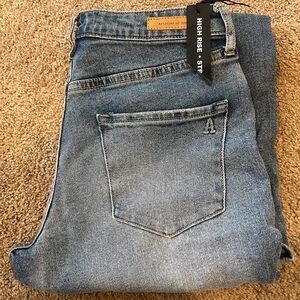 Articles of Society Blue Straight Leg Jeans